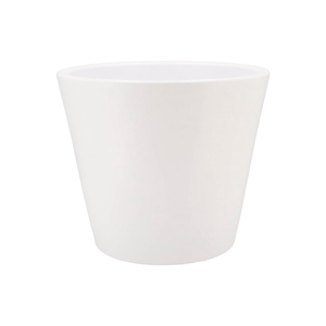 Vinci Matt White Container Pot 34x28cm