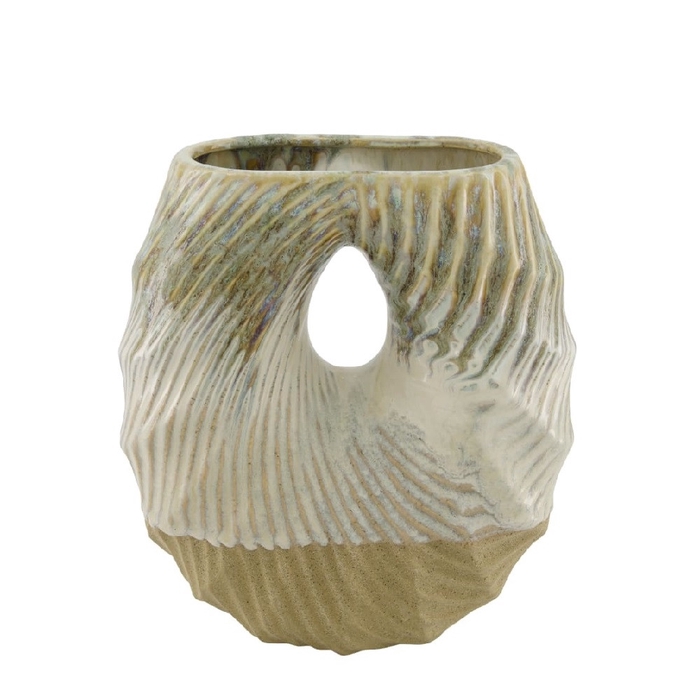<h4>Keramiek Exclusief Barolo vaas 26*12*30cm</h4>