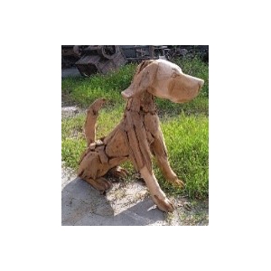 Dog Teak Anjing L50W23H57