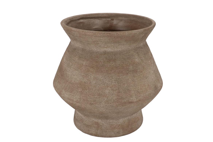 Florence Antique Bronze Vase Round 31x31x30cm Nm