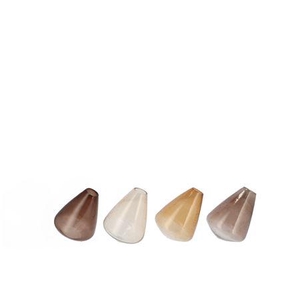 Delight Natural Brown Mix Drop Vase Ass 15x20cm