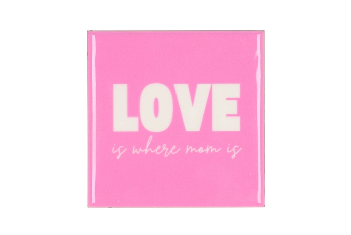 Tile Love Pink 10x10x1cm Nm