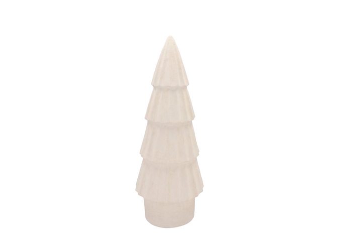 <h4>Porto Pine Tree White 17x17x38cm</h4>