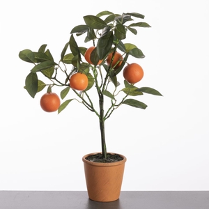 AF Tangerine pot H63cm Orange