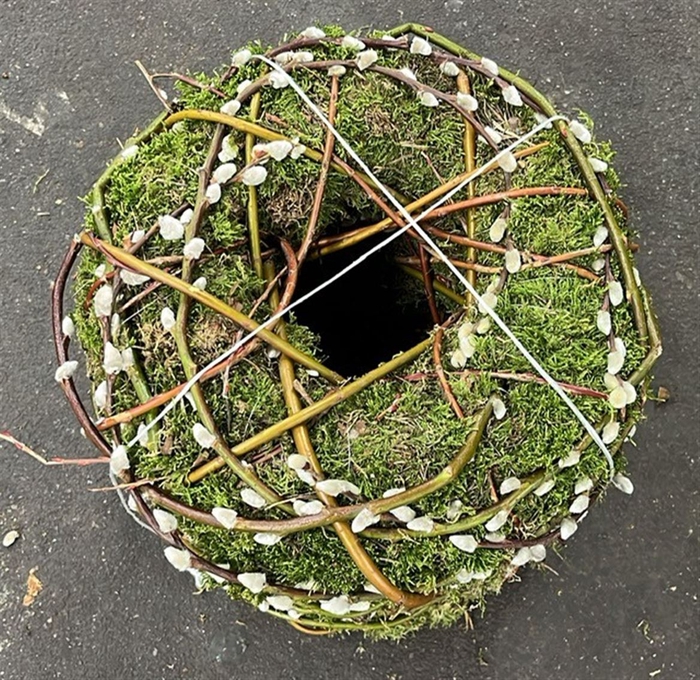 <h4>Krans Mos I Salix 35cm</h4>