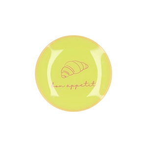 Plate Round Bon Appetit 18x18x2cm
