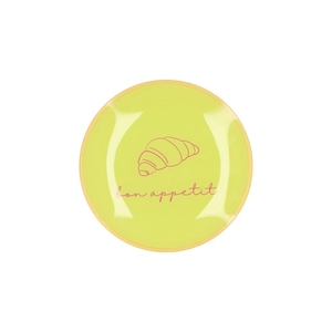 Plate Round Bon Appetit 18x18x2cm