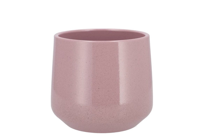 Ceramic Rosa Stone Pot Berlin 13cm