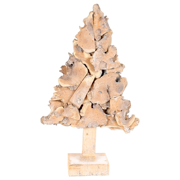 <h4>Wide wooden Christmas tree 50cm</h4>