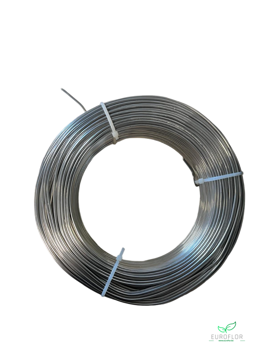 ALUMINIUM WIRE 2MM SILVER 118M 1KG