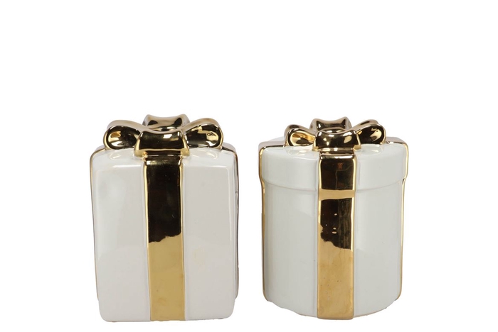 Joy Cozy Gold Vase Present 16x20cm