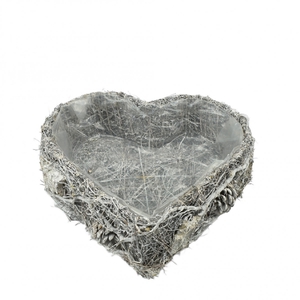 Baskets Salim tray heart d25*10cm