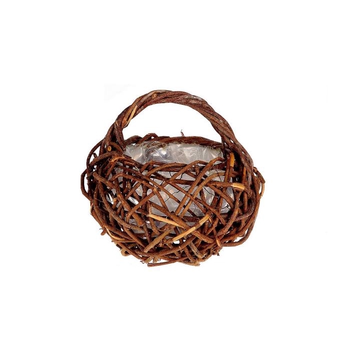 <h4>Basket Open Vine Rnd H24D26</h4>