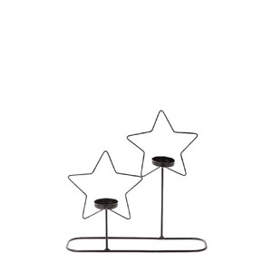 Kerst Theelicht ster 30*8*29cm