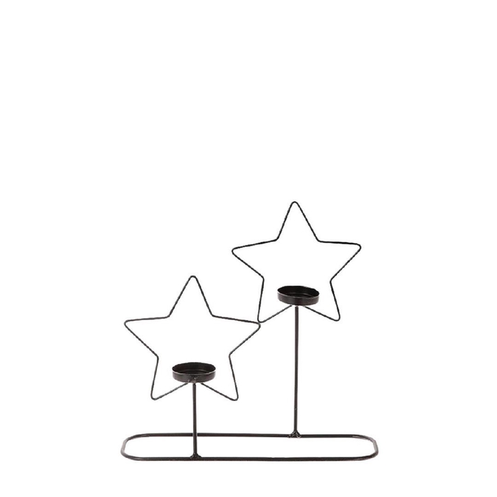 <h4>Kerst Theelicht ster 30*8*29cm</h4>