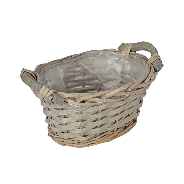 <h4>Basket Chengdu willow 26x18.5xH14cm natural</h4>