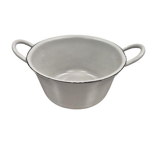 Zinc Bowl Grey 19cm
