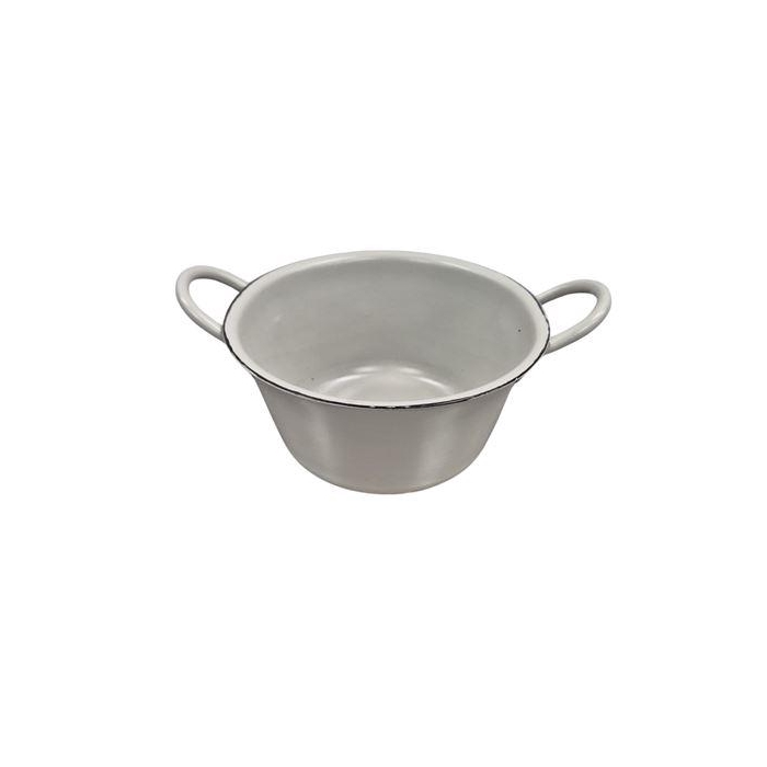<h4>Zinc Bowl Grey 19cm</h4>