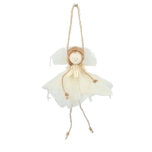 Kerst Hanger engel 14cm