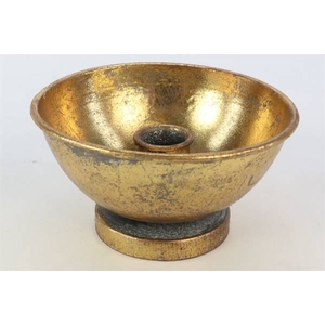 CANDLEHOLDER VIVAN H7D13 gold