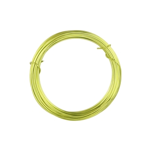 Wire Aluminum 100gr 12mx2mm Lime