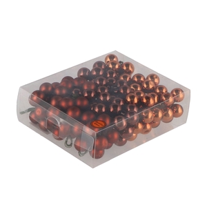 Glass Ball Combi Brown 20mm P/144