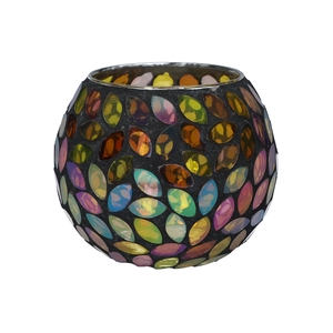 DF02-740038800 - Candle holder Solira d8/12xh10 multi/black