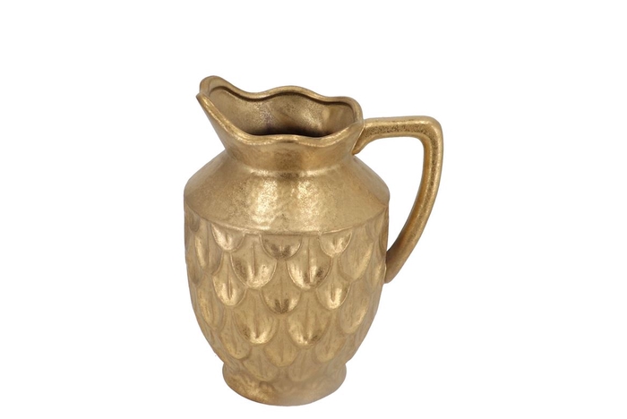 <h4>Inga Boa Gold Vase 21x17x26cm</h4>