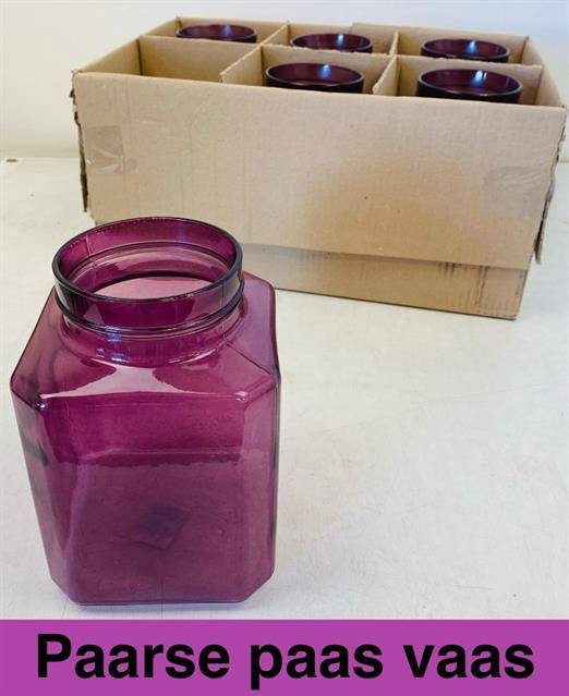 GLAS VAAS LILA H20XD10