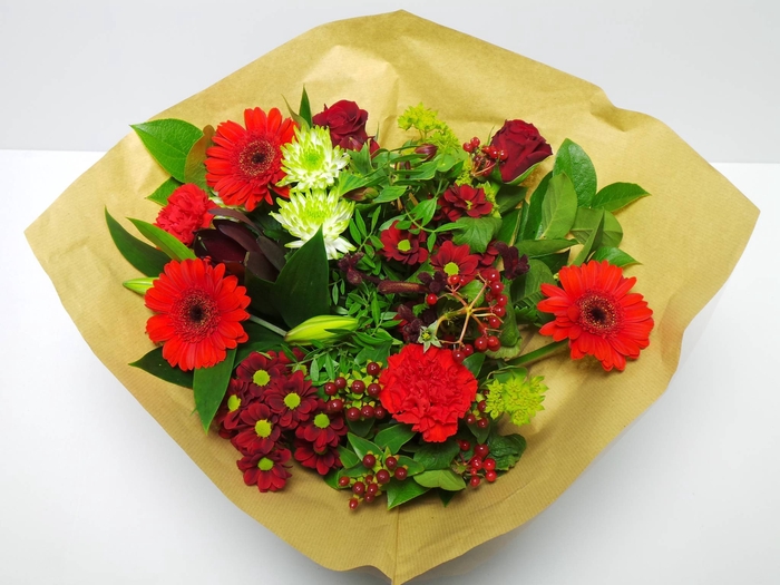 <h4>Bouquet biedermeier kim x-large red</h4>