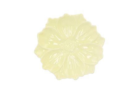 <h4>Bloom Cosmea Plate Yellow 18x18x4cm Nm</h4>