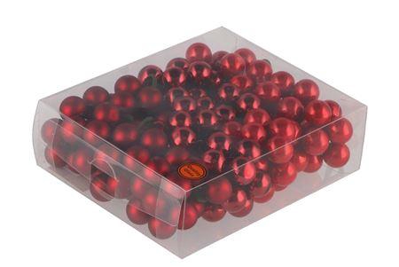 <h4>Glass Ball Christmas Red 20mm P/144</h4>