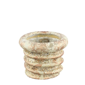 Ceramics Swirl pot d14*11cm
