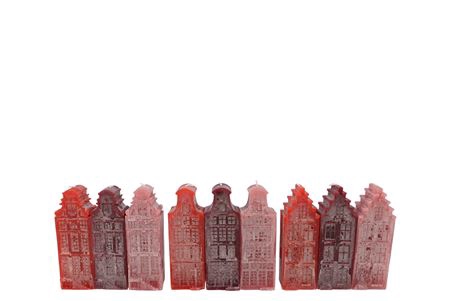 <h4>Candle A'dam House Red Mix 6x6x16cm</h4>
