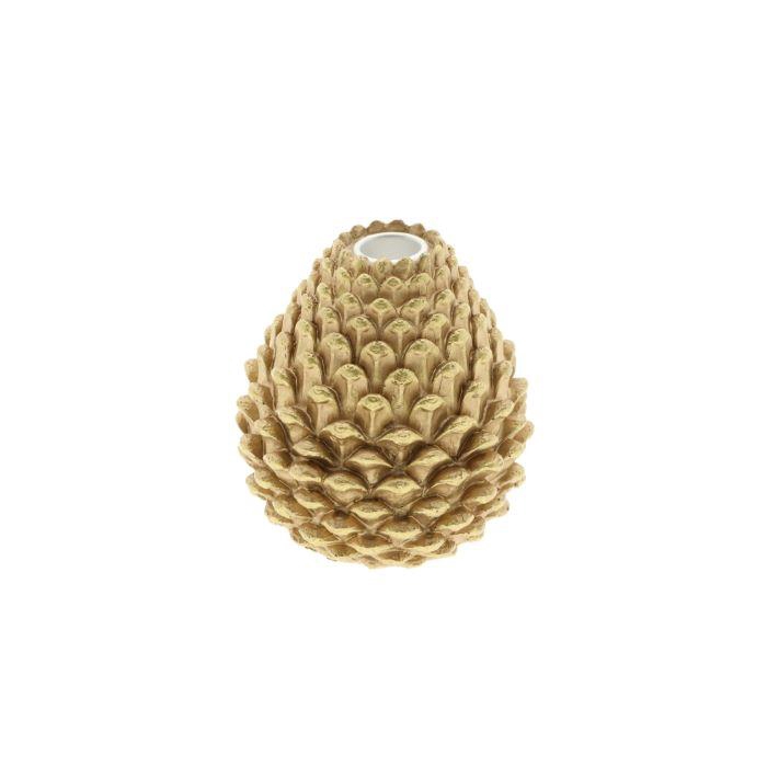 <h4>Candleholder Pinecone H12.5D11</h4>