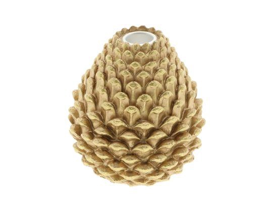 Candleholder Pinecone H12.5D11