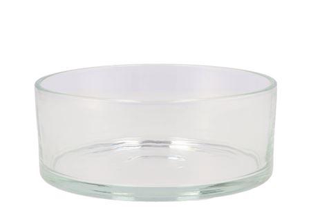 <h4>Glass Bowl Cilinder Heavy D19xh8cm</h4>