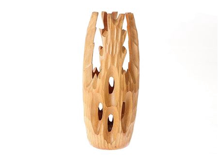 <h4>VASE ABALONE H41D16 wood</h4>