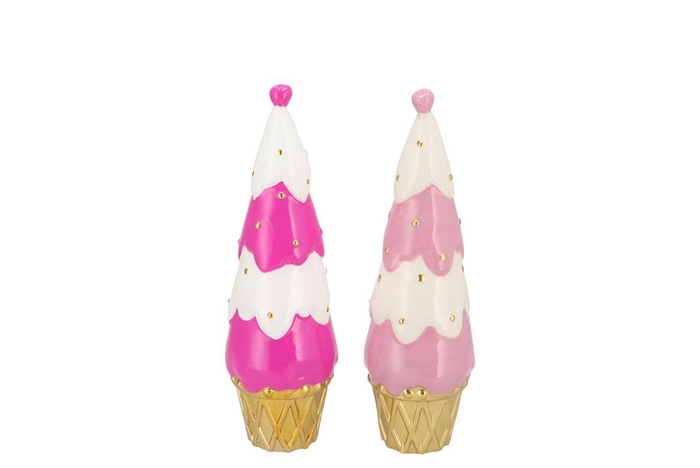 Candy Decoration Pink/lila Mix Cake Ass 8x8x26cm N