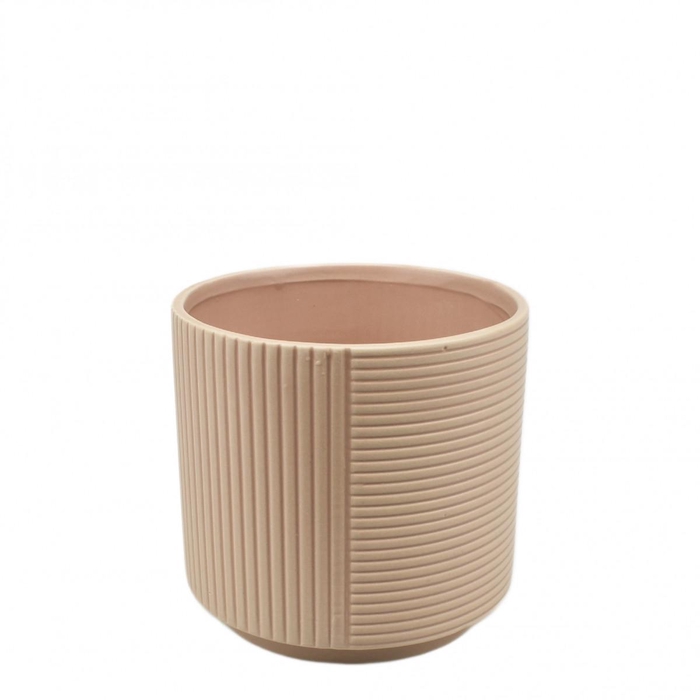 <h4>Ceramics Groove pot d13*12.5cm</h4>