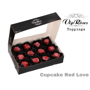 R GR CUPCAKE RED LOVE