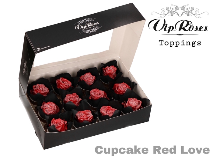 R GR CUPCAKE RED LOVE