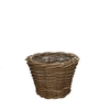 Mandwerk rotan Pot d25*19cm