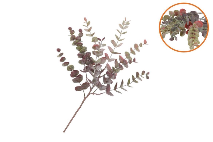 <h4>Silk Eucalyptus Purple Stem 51cm</h4>