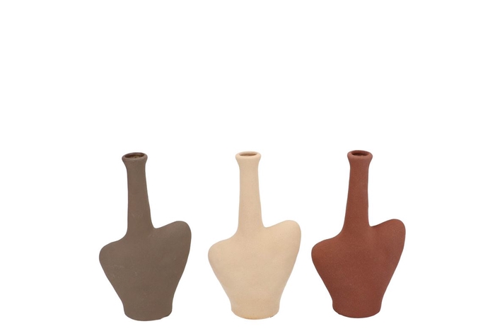 <h4>Indre Woods Brown/sand Bottle 12x5x22cm</h4>