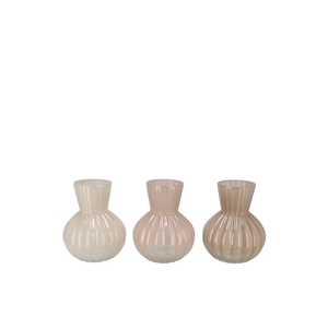 Feline Natural Mix Vase Ass 12x15cm