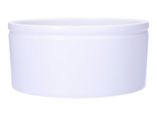 <h4>DF03-885310400 - Planter Maceo d22.5xh10.1 white matt</h4>