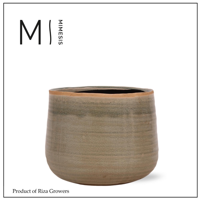 <h4>Pottery Ceramic Iris Mint - 17cm | Mimesis</h4>