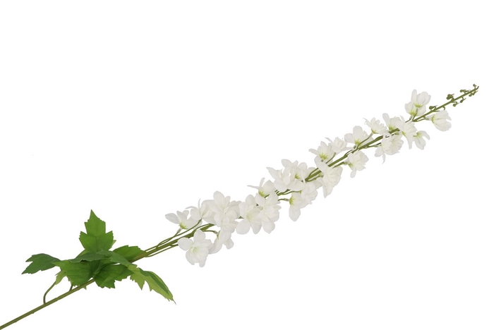 <h4>Silk Delphinium Tak White 115cm Nm</h4>