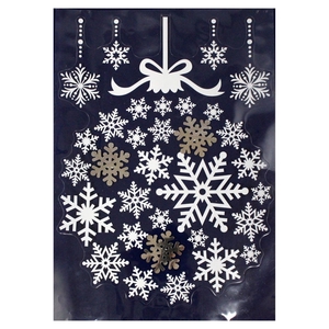 DF12-RD-60490 - Sticker snowflake 28,5x40cm